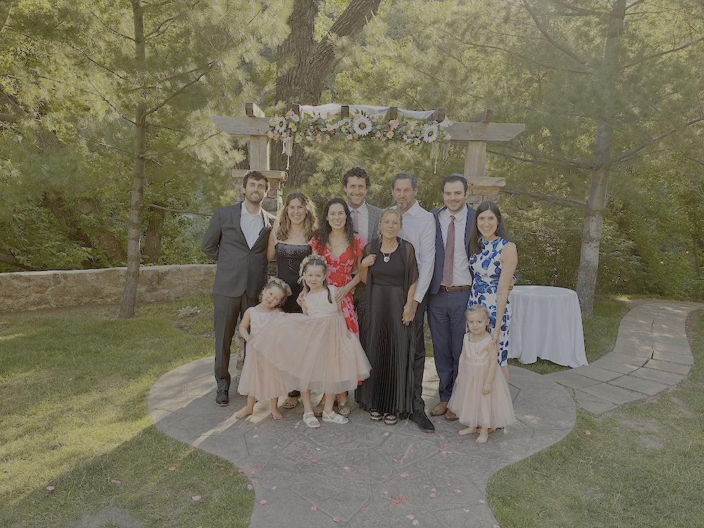 Tara at her nephew's wedding up the Canyon